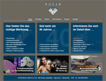 Tablet Screenshot of nozar.de